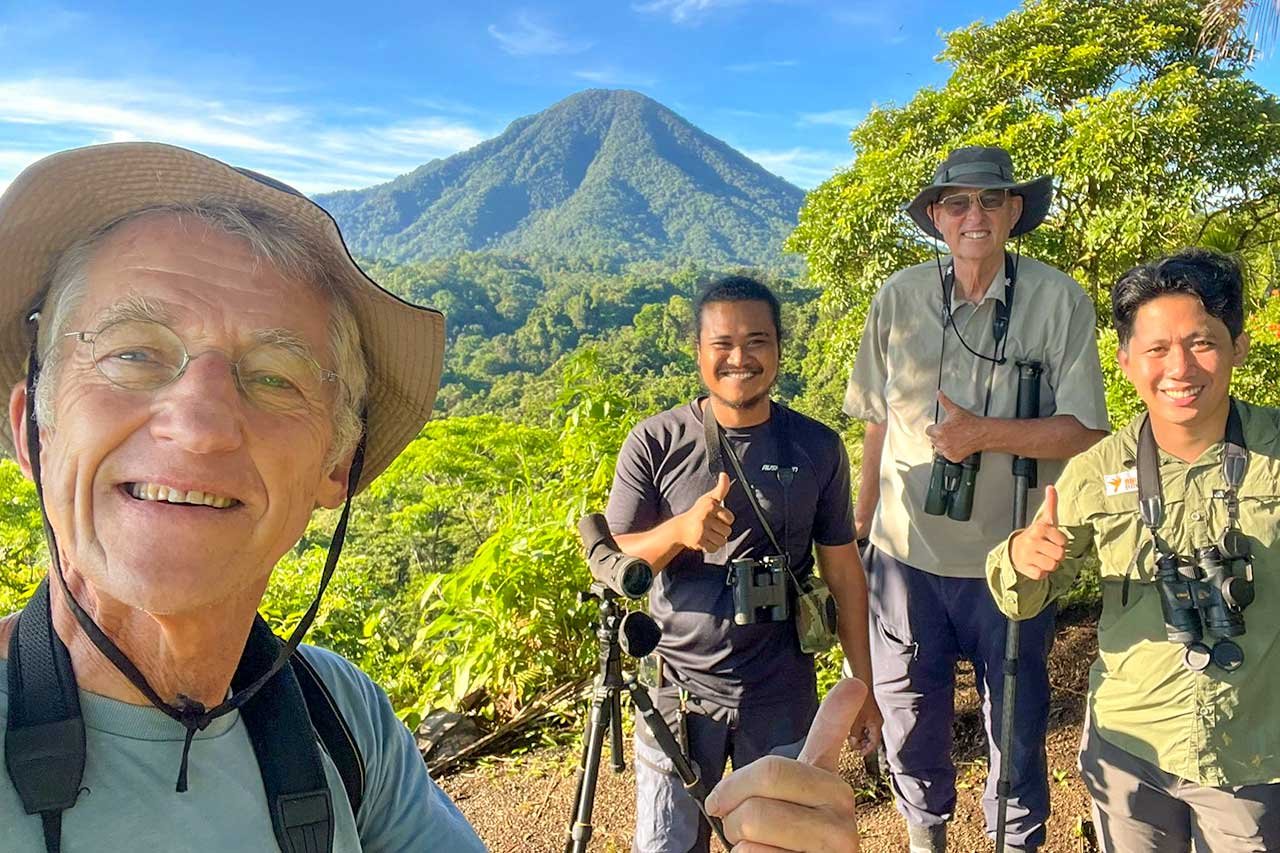 Birders Selfie, Tangkoko Birders Selfie, Tangkoko